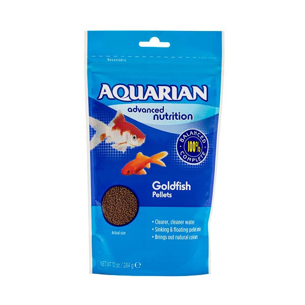 Aquarian Goldfish Pellets 284G