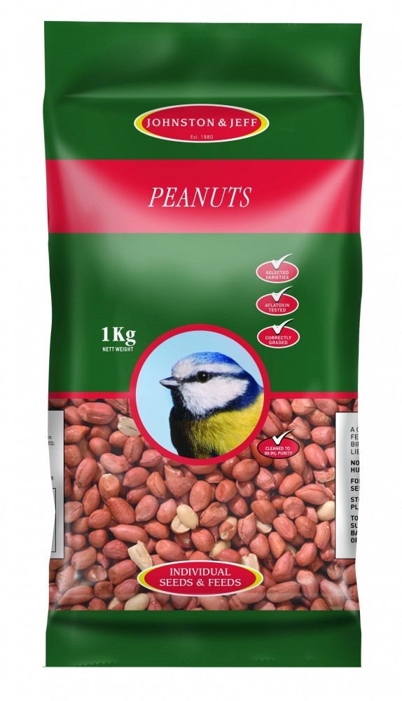 Johnston & Jeff Peanuts for Wild Birds • Homeleigh Garden Centres