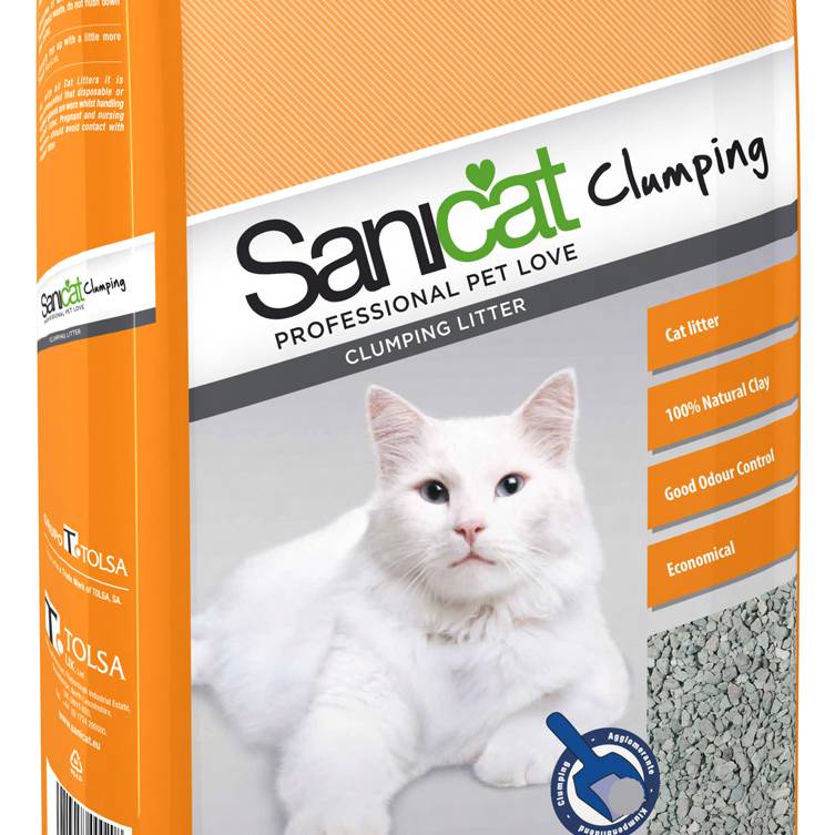 Sanicat Clumping Cat Litter 20L