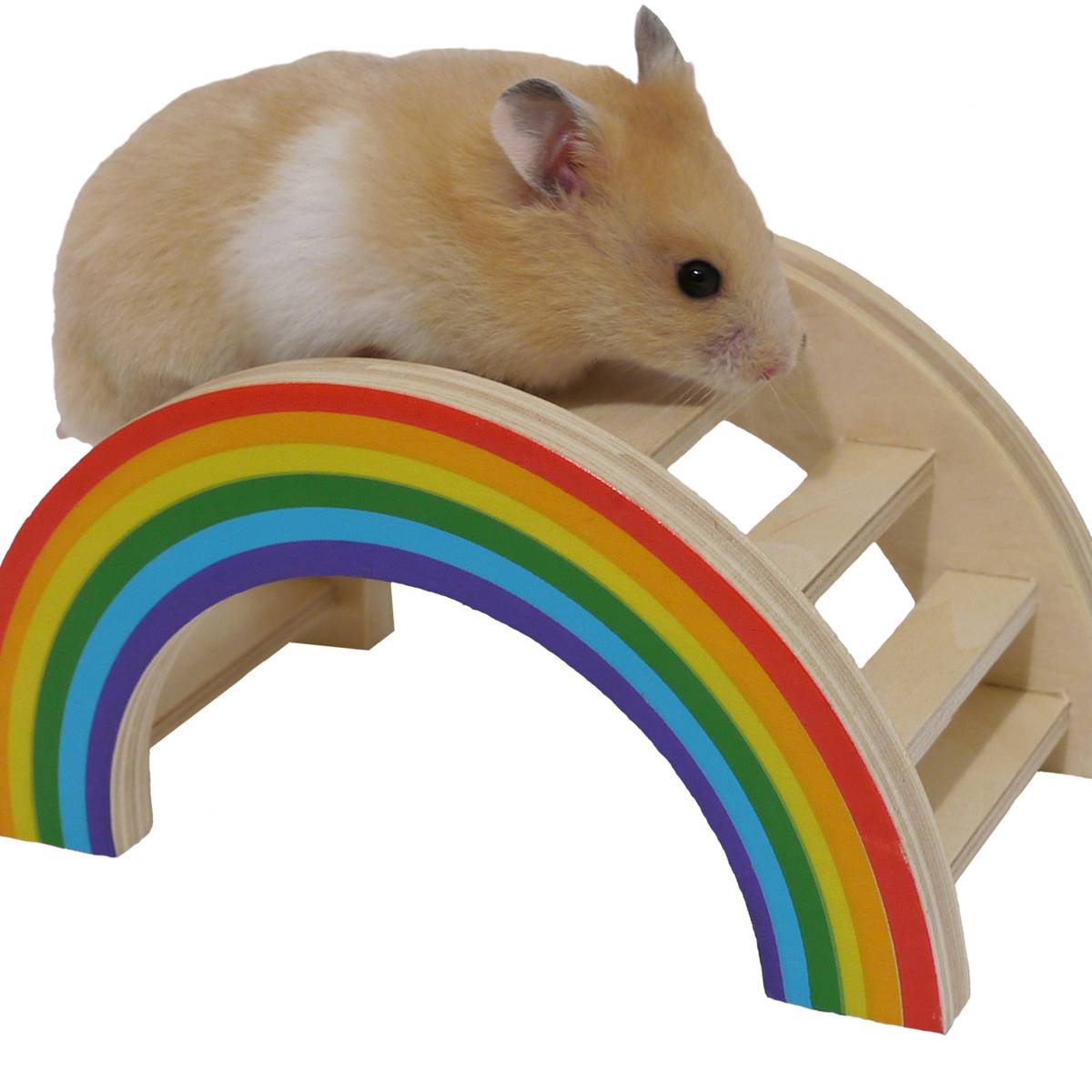 Nibble Stix & Woodies Rainbow Play Bridge