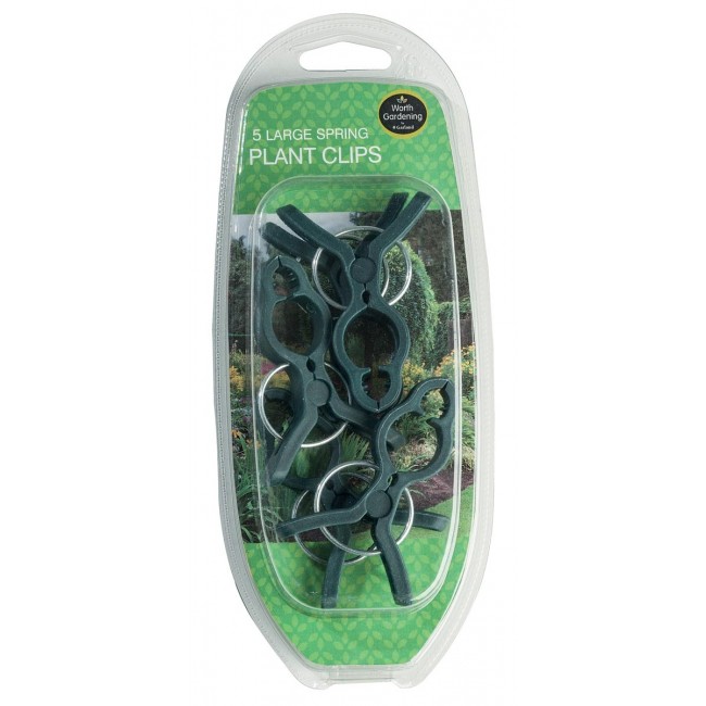 Garland Large Spring Plant Clips (5)