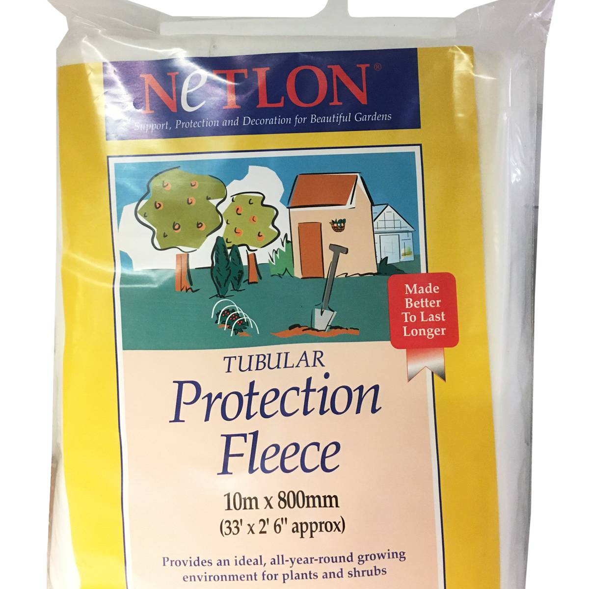 Netlon Tubular Plant Protection Fleece - 10m x 800mm