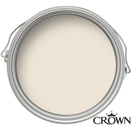 Crown Matt Emulsion Paint - Snowdrop - 2.5L