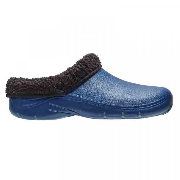 Comfi Fleece Lined Garden Clog Navy • Homeleigh Garden Centres