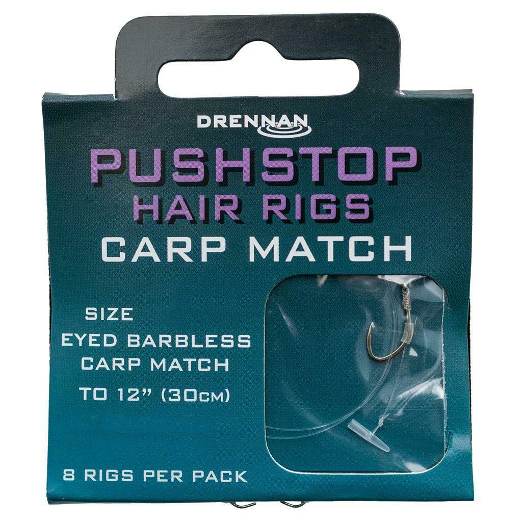 Drennan Pushstop Hair Rigs Carp Match