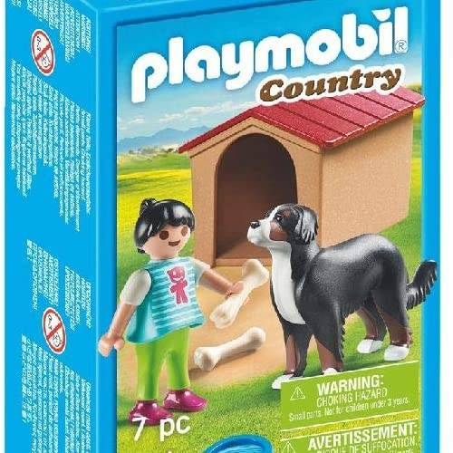 Playmobil 70136 Country Dog with Doghouse