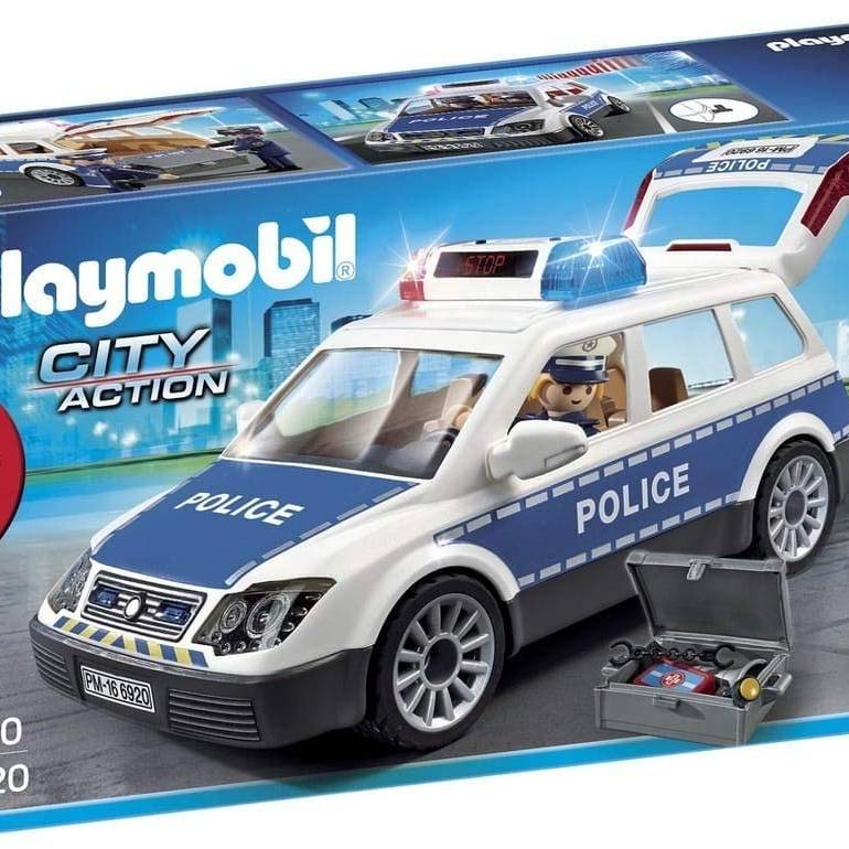Playmobil 6920 City Action Police Squad Car with Lights and Sound 