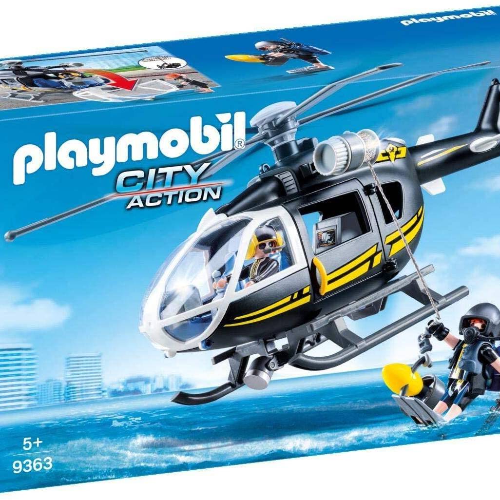PlaymobilCityActionSWATHelicopterwithWorkingWinch