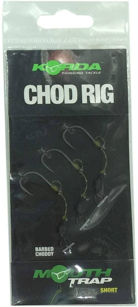 Korda Chod Rigs Short Barbed Size 4 - Angelzubehör, Haken Für Karpfenangeln