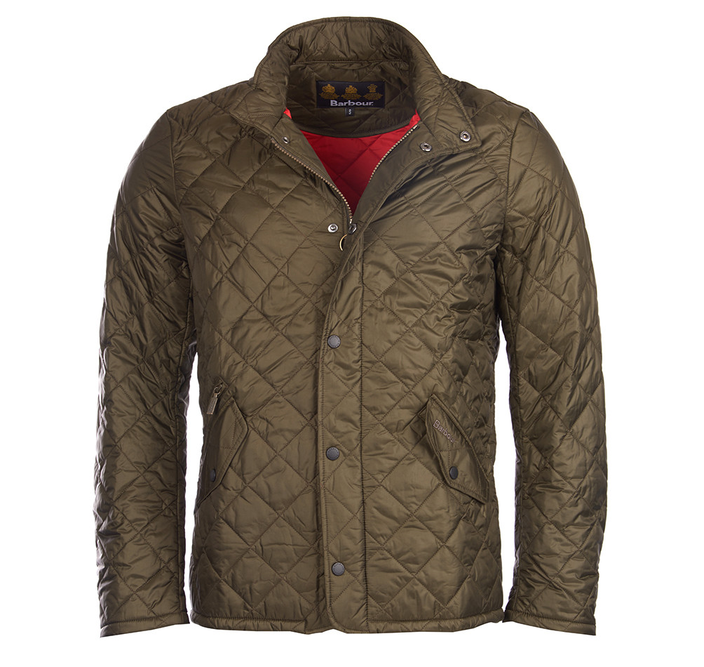 Barbour Mens Flyweight Chelsea Quilted Jacket - Olive • Homeleigh ...