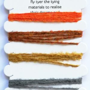 Semperfli Dry Fly Polyyarn Sample Card