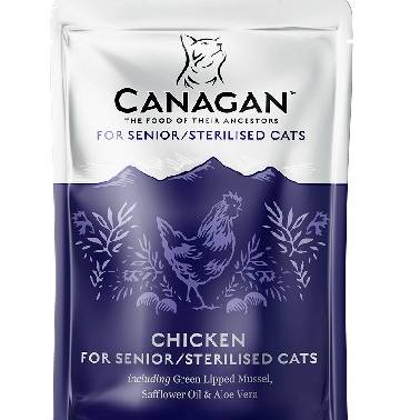 Canagan Cat Pouch - Senior / Sterilised Cats 85g 