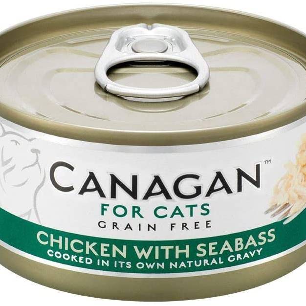 Canagan Cat Can - Chicken with Seabass 75g