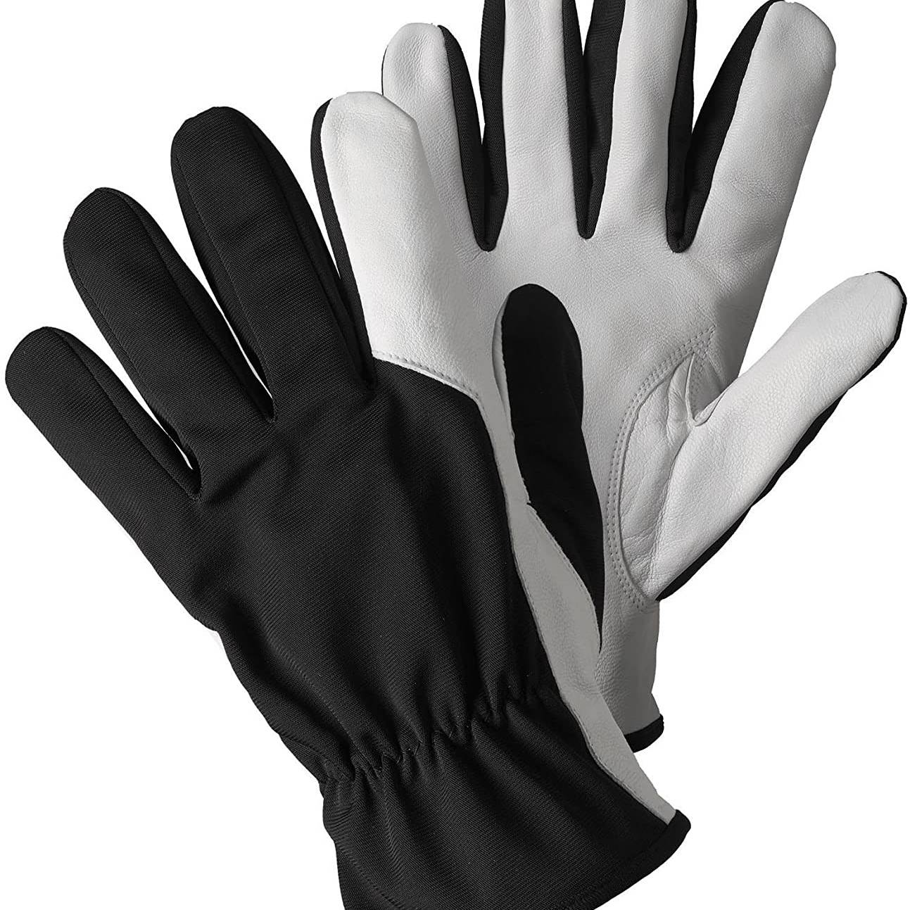 Smart Garden Super Soft and Strong Leather Glove (L) Black