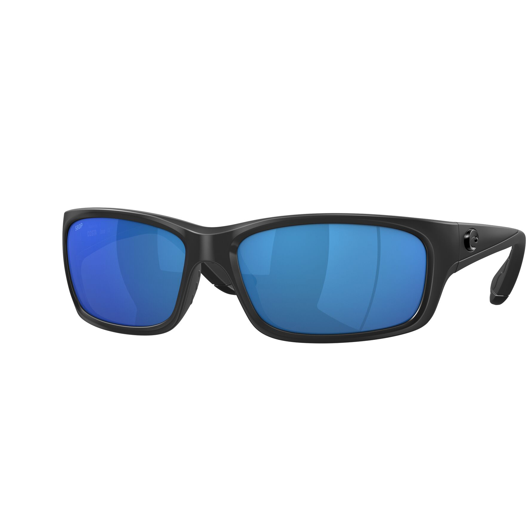 Costa Sunglasses, Jose, Blackout, Blue Mirror, 580P