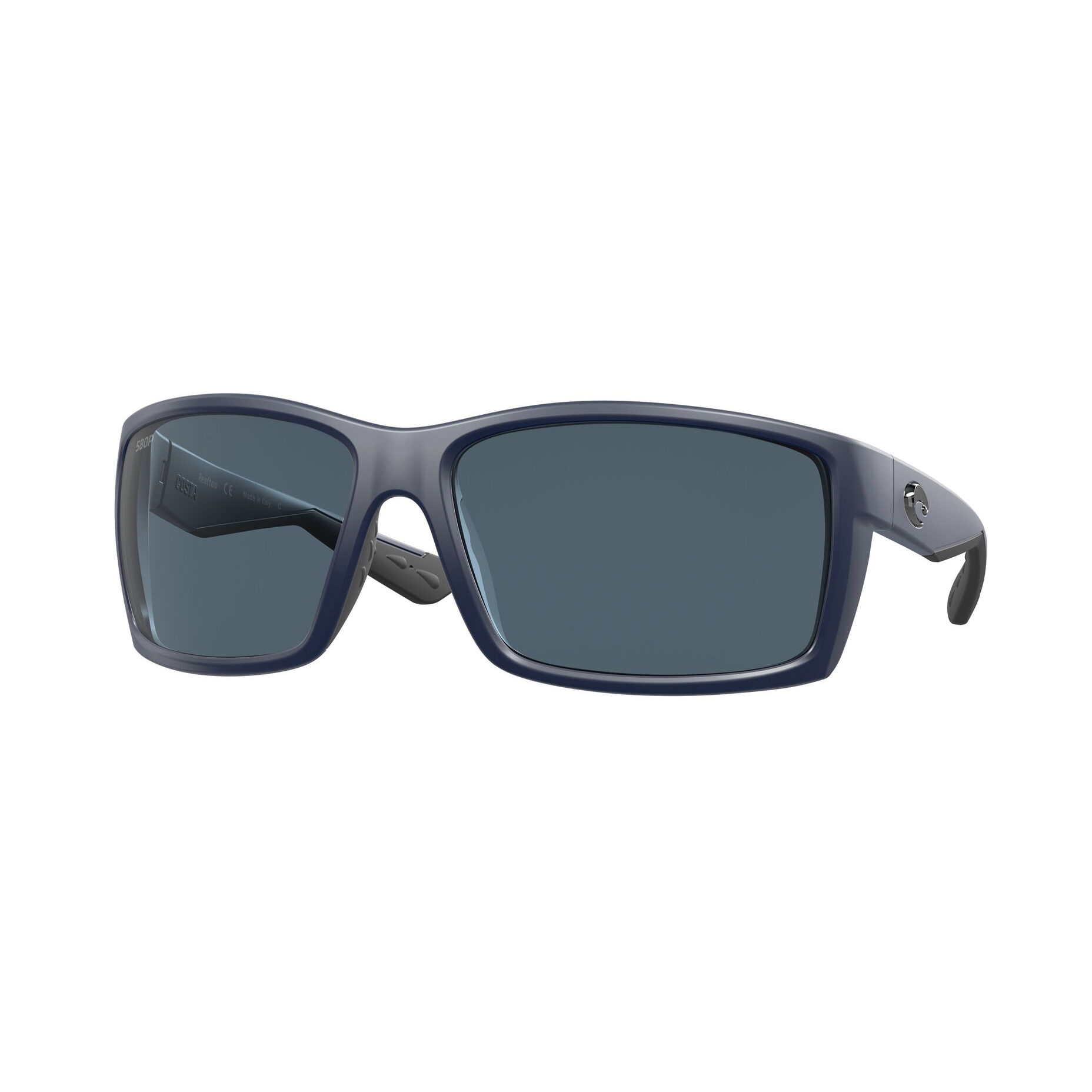 Costa Sunglasses, Reefton, Matte Dark Blue, Grey, 580P