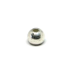 FM Brass Beads Silver 3.2mm