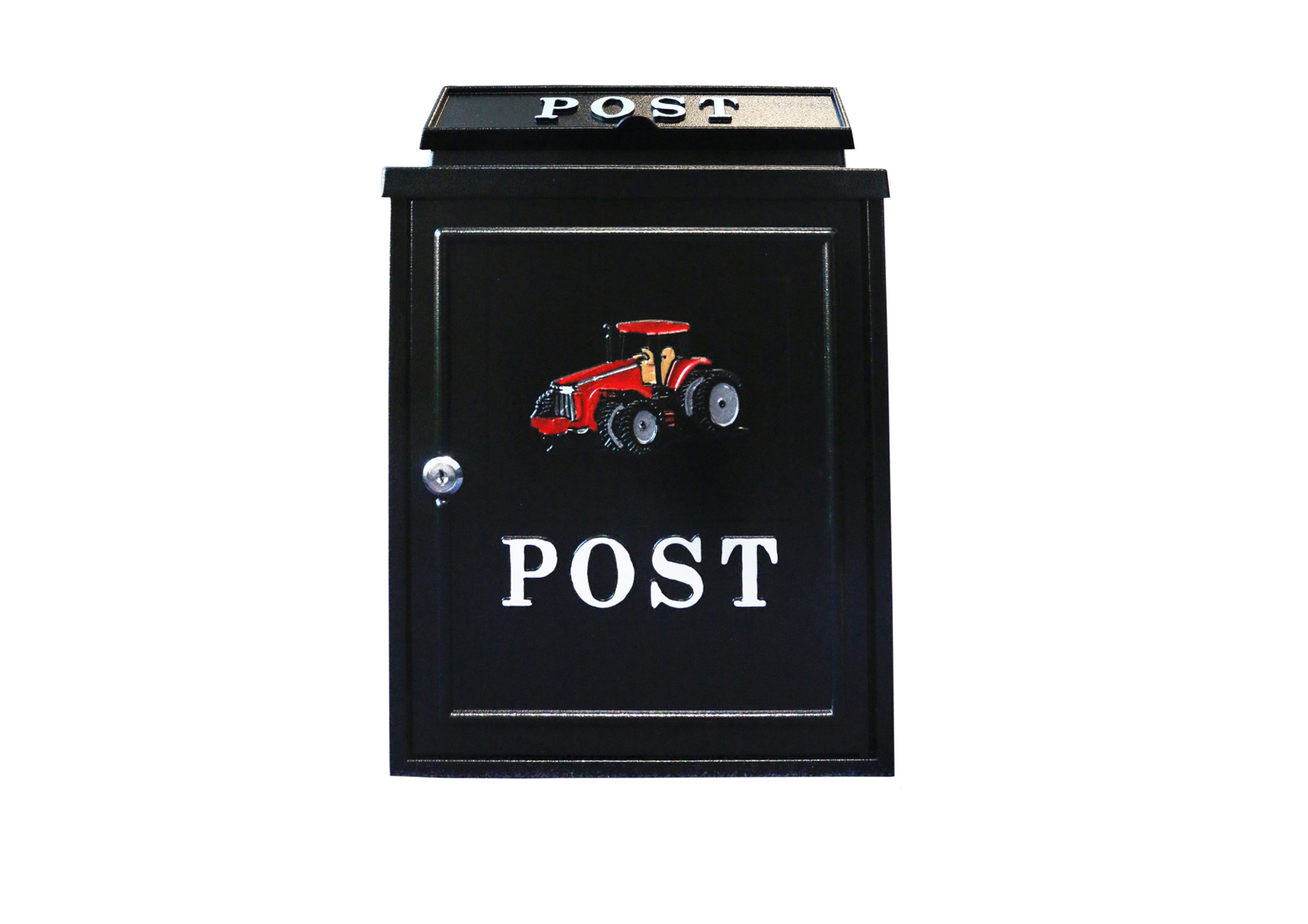 RED TRACTOR POST BOX 