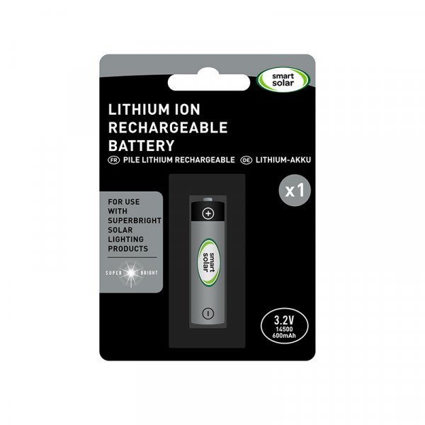 Smart Garden Rechargeable Li-ion Battery 3.2v 600mAh