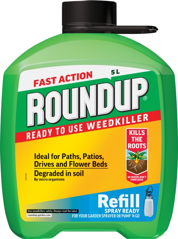 Roundup Fast Acting Pump N Go  Refill 5L