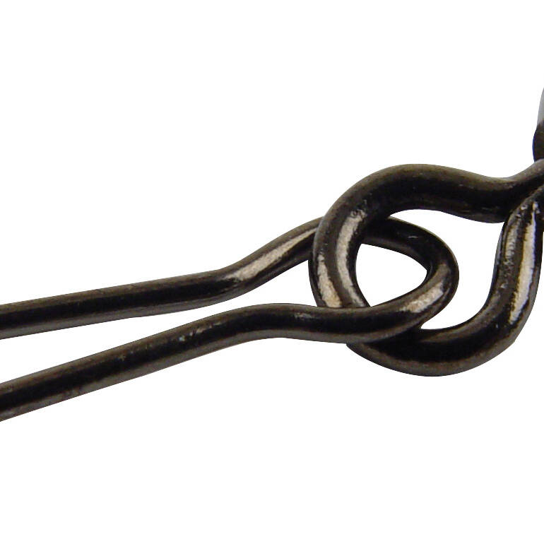 Mustad 77900 Round Eye Swivel & Snap Sz2 99Lb