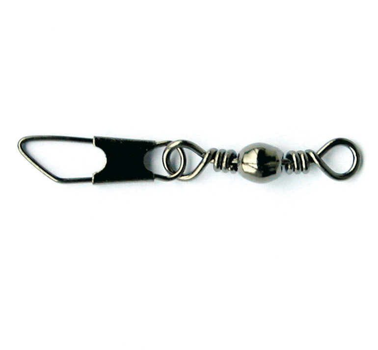 Mustad 77215 Barrel Swivel & Snap Sz1 