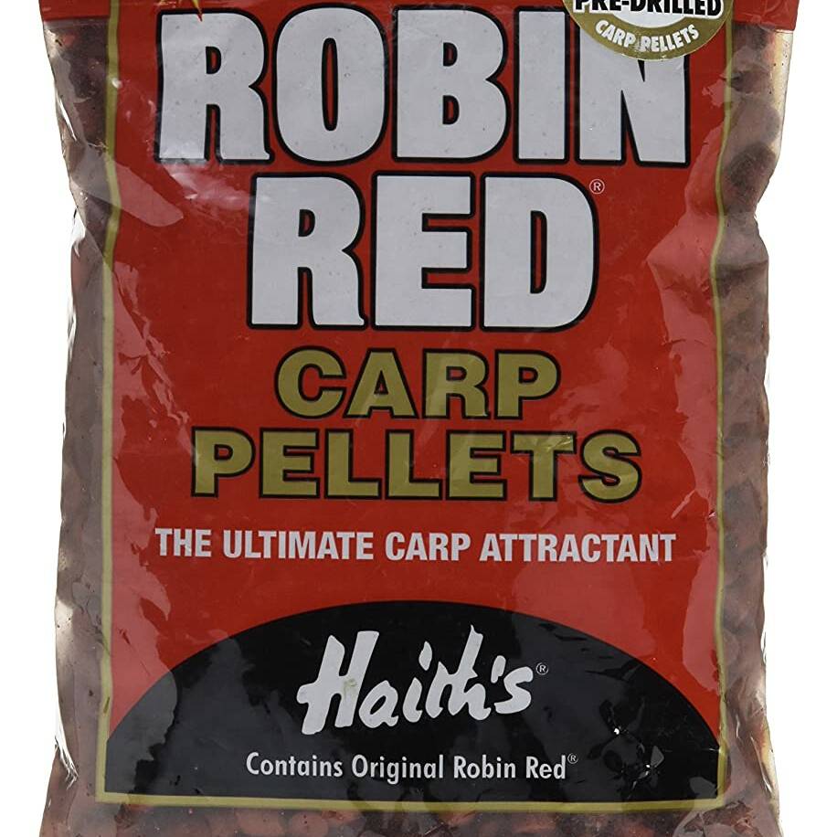 Dynamite Baits Robin Red Pellets - 8mm Pre Drilled 900g
