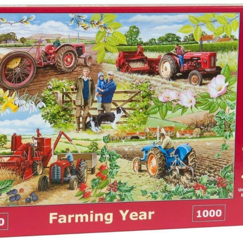 HOP 1000 Piece Jigsaw - Farming Year