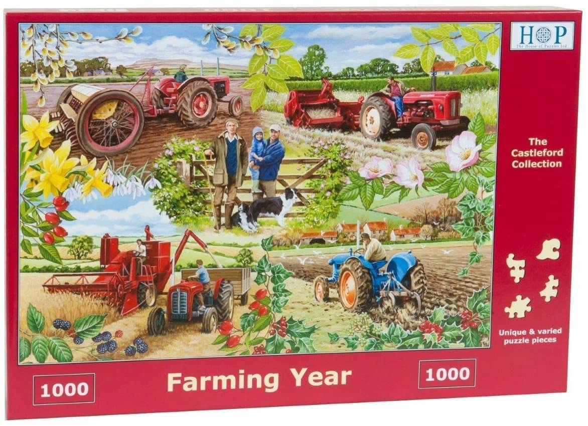 HOP 1000 Piece Jigsaw - Farming Year