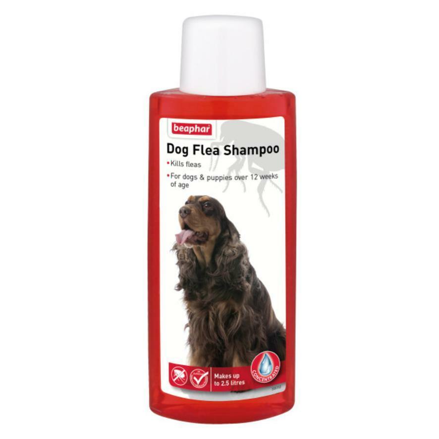 Beaphar Dog Flea Shampoo (Red - pyrethrum) 250ml