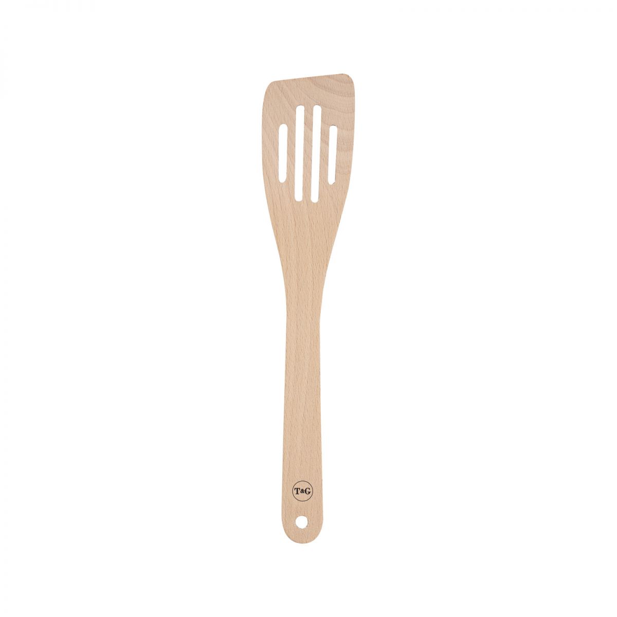 Curved Slotted Spatula FSC1 Beech 300mm