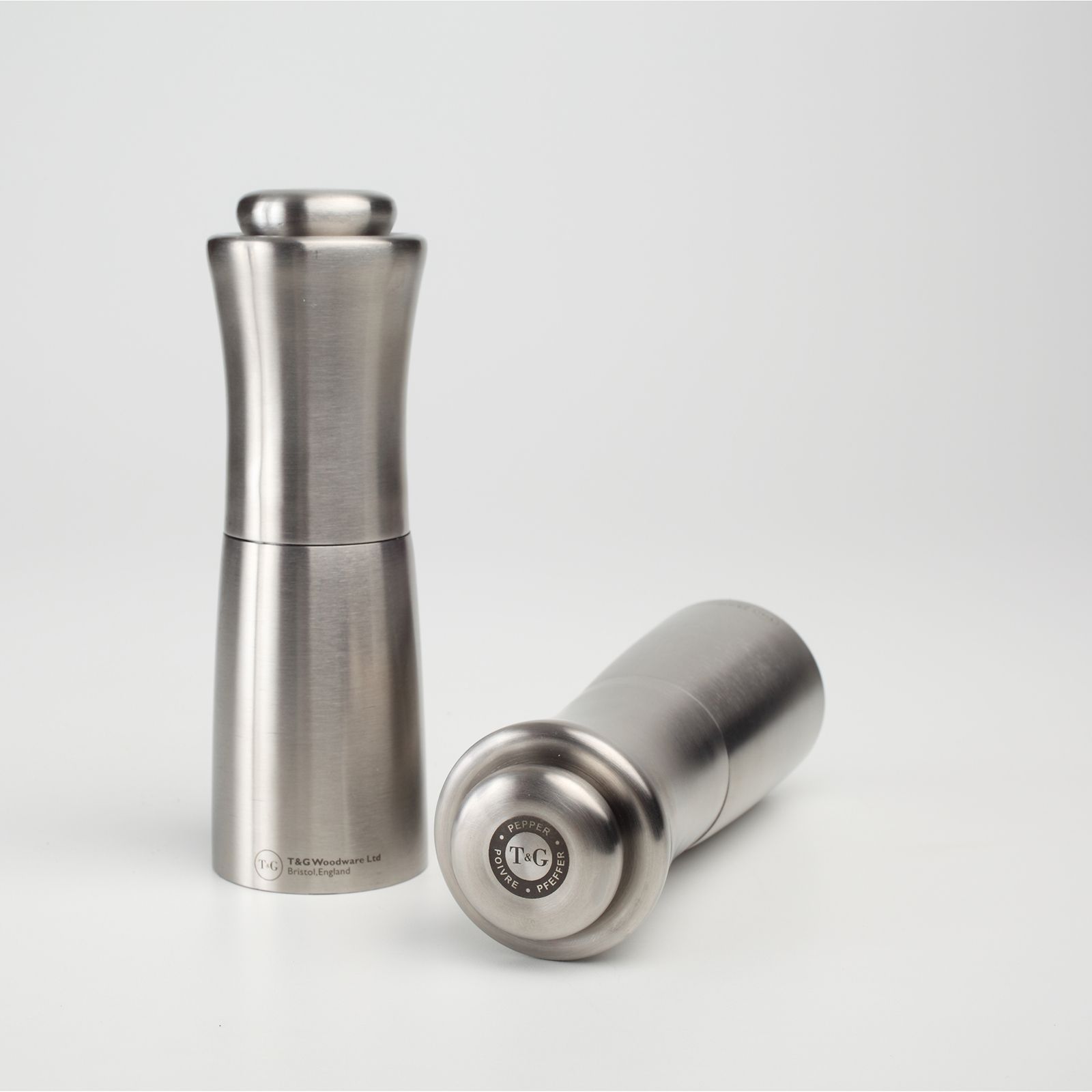 Apollo Pepper Mill Stainless Steel 150mm