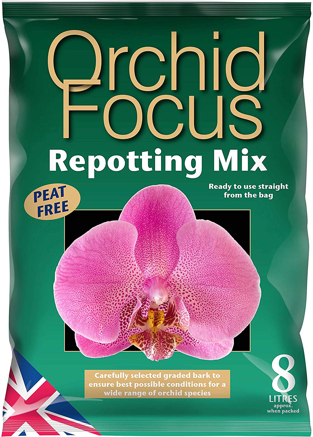 Growth Technology Orchid Focus Repotting Mix 8Ltr
