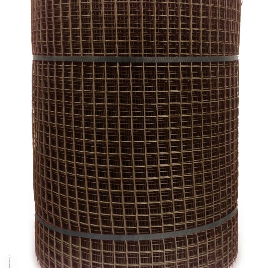 Netlon Plastic Netting 40m x 0.5m x 15mm - Brown