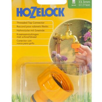 Hozelock Threaded Tap Connector 1" BSP (2158)