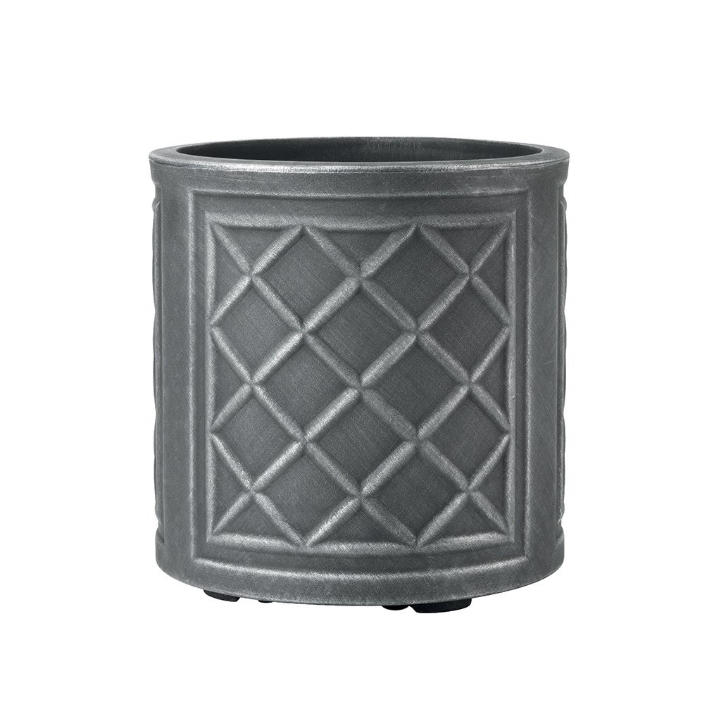 Stewart 32cm Round Lead Effect Pewter