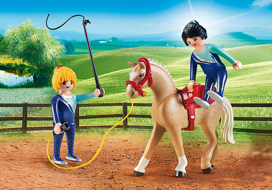 PLAYMOBIL 6933 COUNTRY VAULTING 