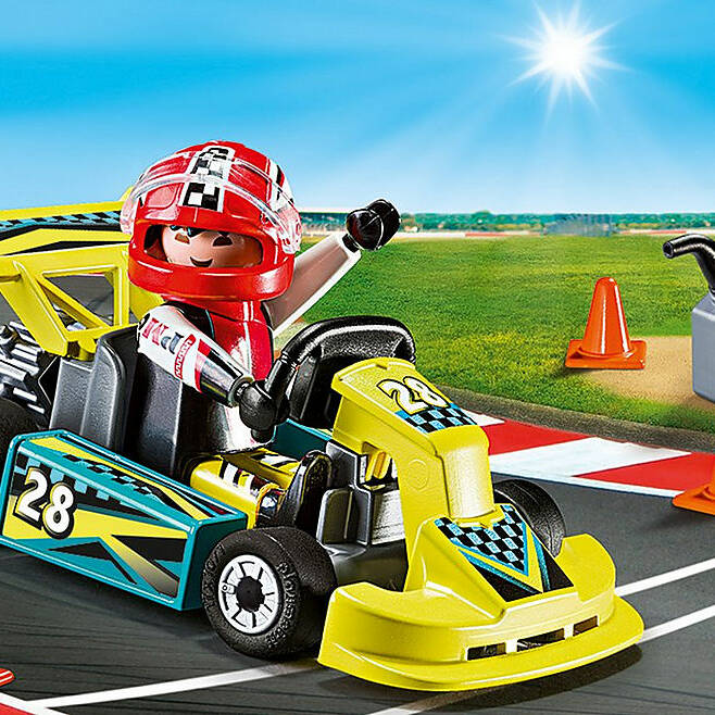 PLAYMOBIL 9322 ACTION GO-KART RACER CARRY CASE