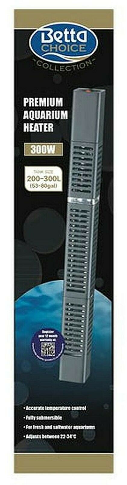 Betta Premium Aquarium Heater 300w