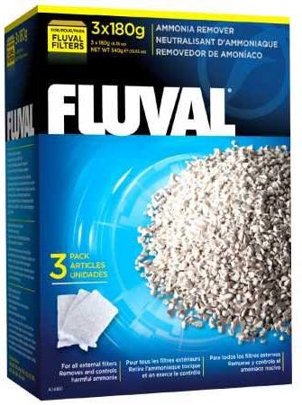 Fluval Ammonia Remover (3 X 180G In Filter Bags) 