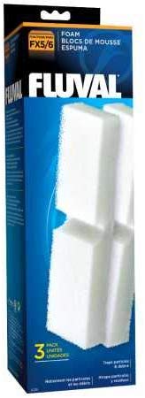 Fluval Fx5/Fx6 Filter Foam (3Pcs)