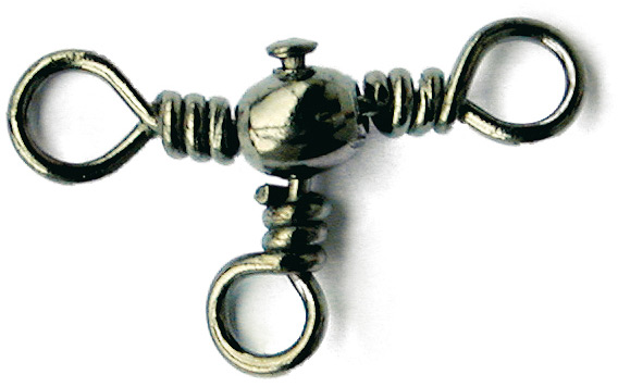 Mustad Mustad 77700 Three Way Cross Barrel Swivel Sz6