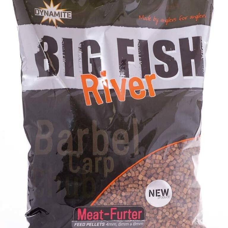 Dynamite Big Fish Feed Pellet 4,6,8 mm, Meat Furter 1.8kg