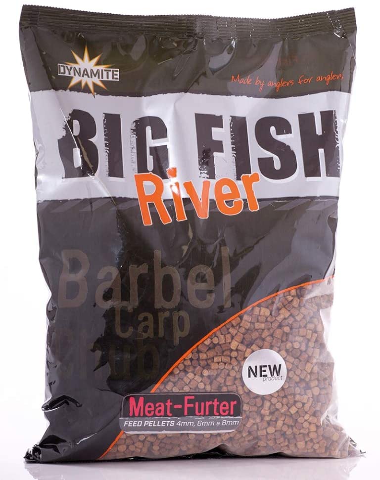 Dynamite Big Fish Feed Pellet 4,6,8 mm, Meat Furter 1.8kg