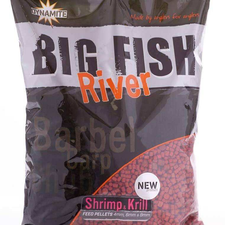Dynamite Big Fish Feed Pellet 4,6,8 mm, Shrimp & Krill 1.8kg