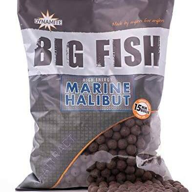 Dynamite Big Fish Marine Halibut Boilies 15mm 1.8kg