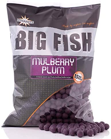 Dynamite Big Fish Mulberry Plum  Boilies 15mm 1.8kg