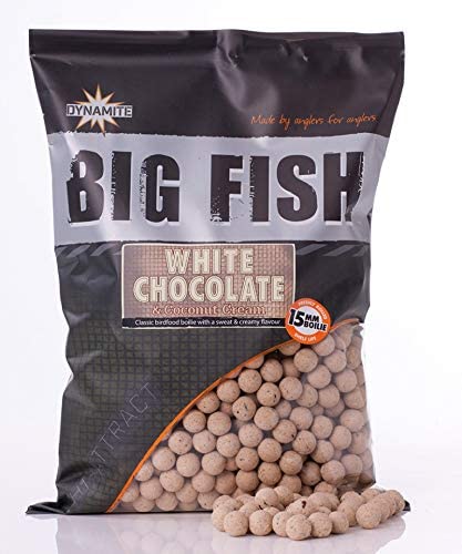 Dynamite Big Fish White Chocolate Boilies 15mm 1.8kg