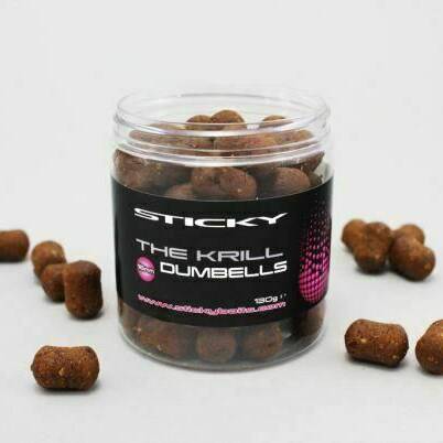 Sticky Baits The Krill Dumbells 16mm 160g Pot