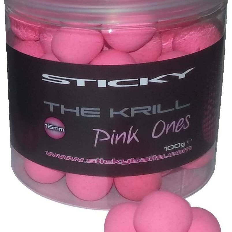 Sticky Baits The Krill Pink Ones 16mm 100g Pot